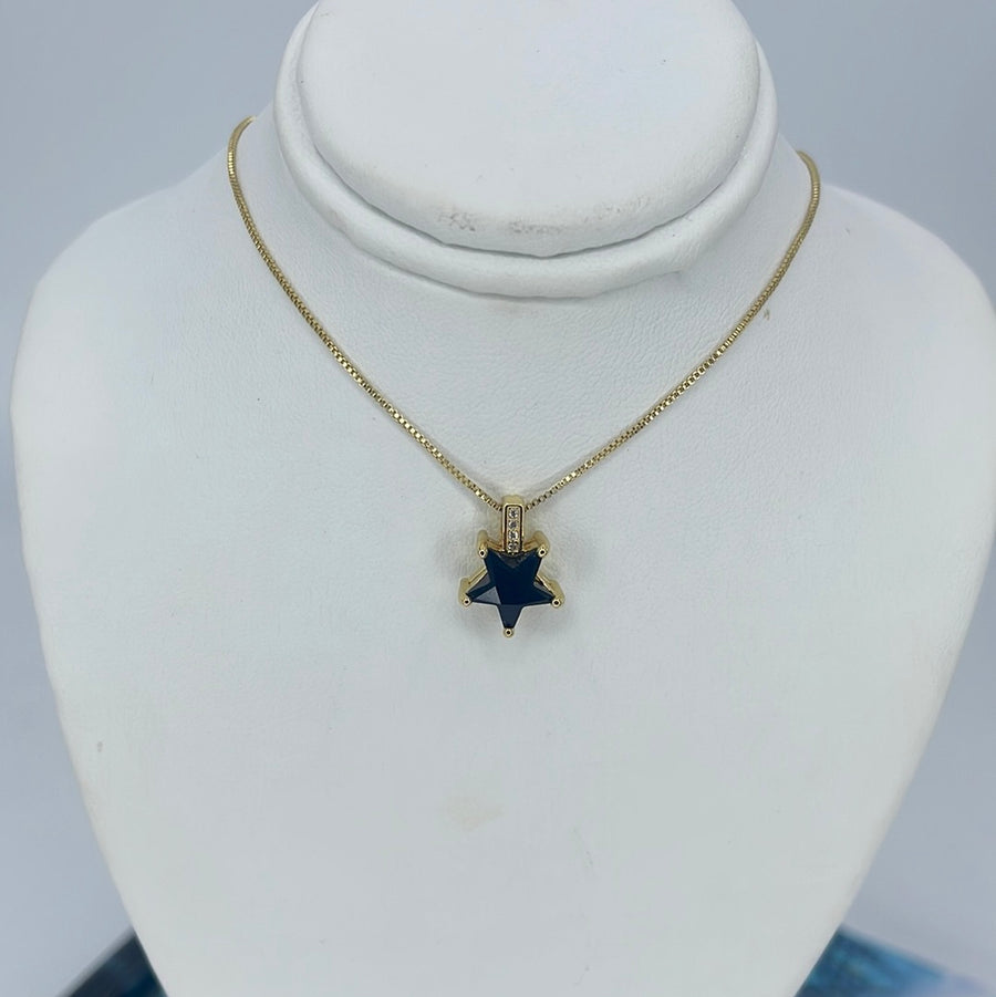 Star Diamond Color Necklace