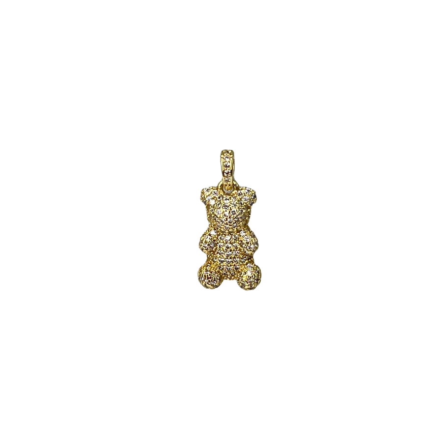 Zirconium Gummy Bear Charm