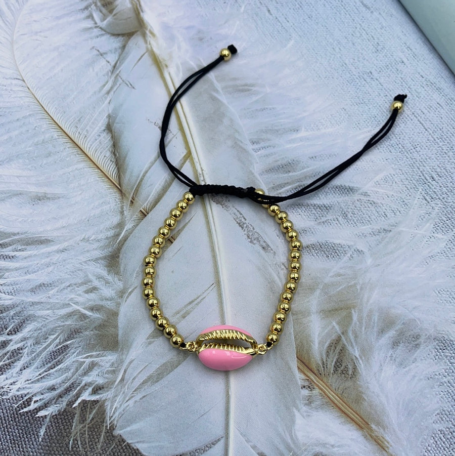 Gold Shell Bracelet