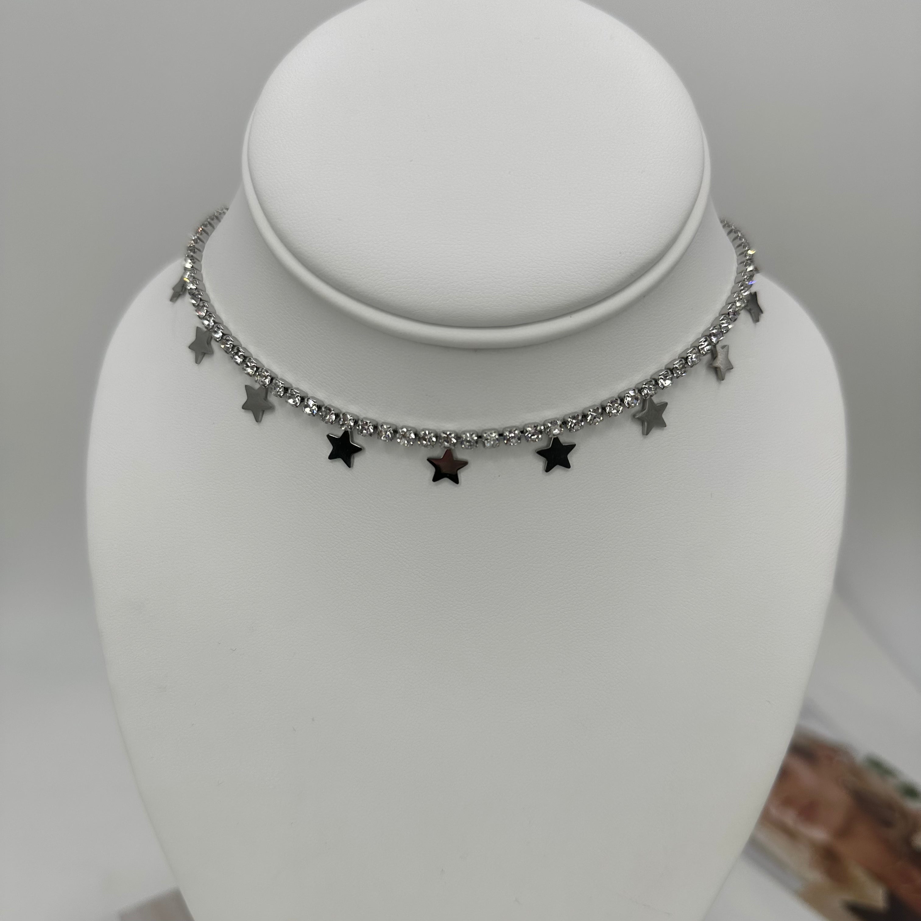 Stars Tennis Necklace