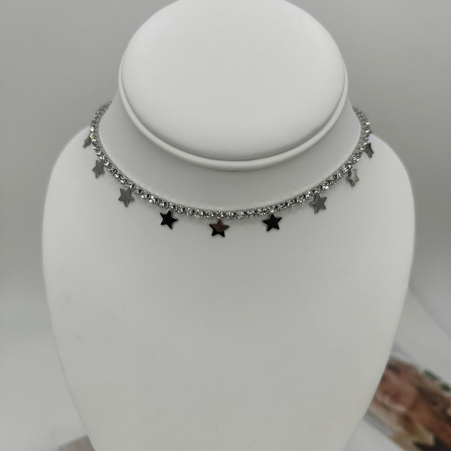 Stars Tennis Necklace