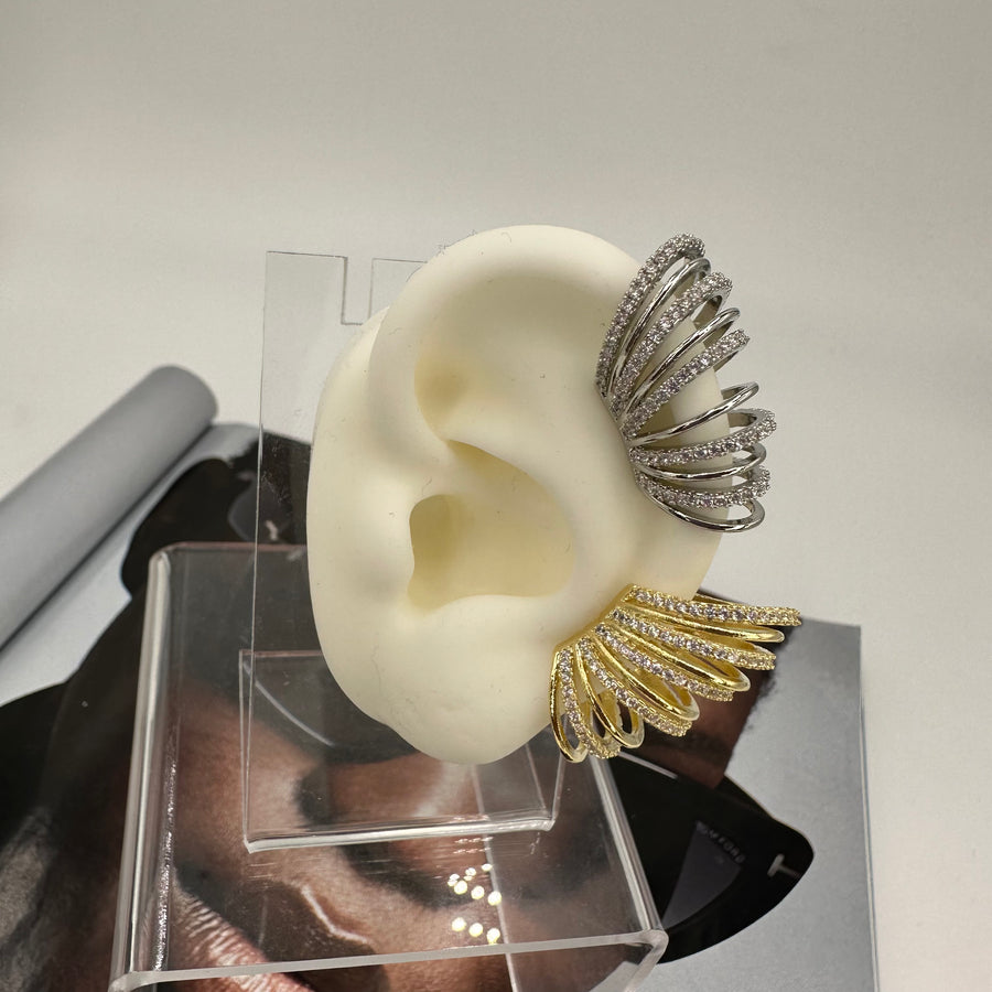 Glam Full Zirconium Earcuff