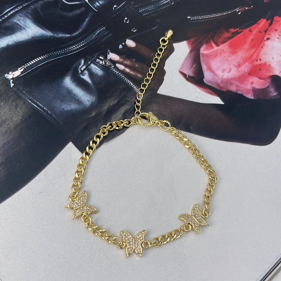 Cuban Link Shapes Bracelet