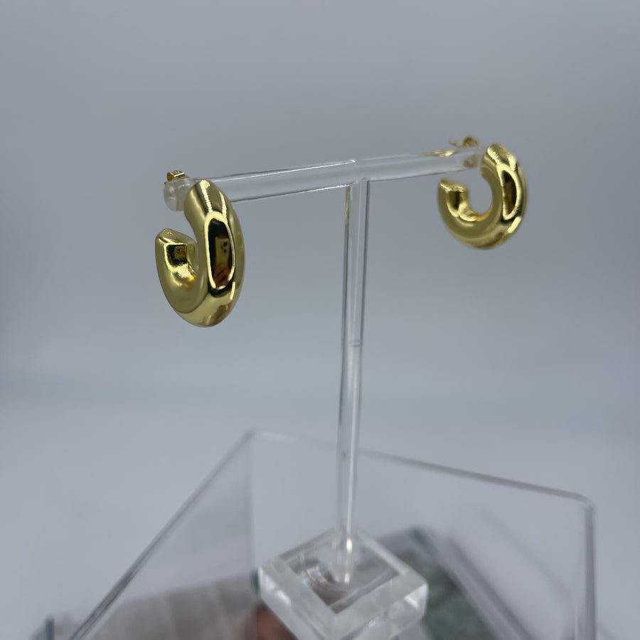 Chunky Earrings Hoops