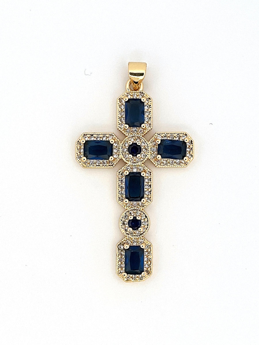 Fancy Cross Charm