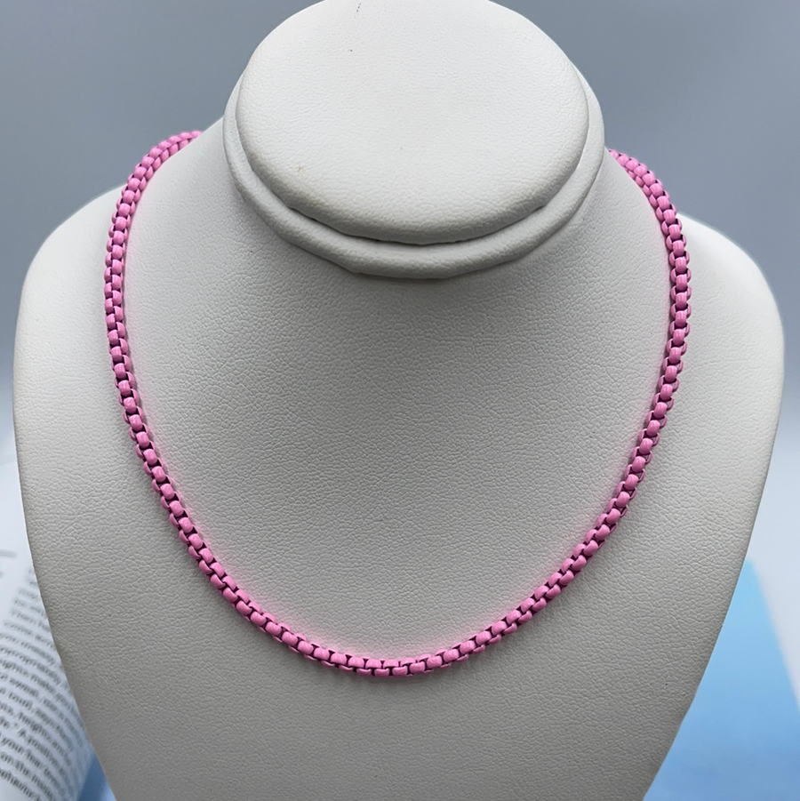 Cable Color Necklace