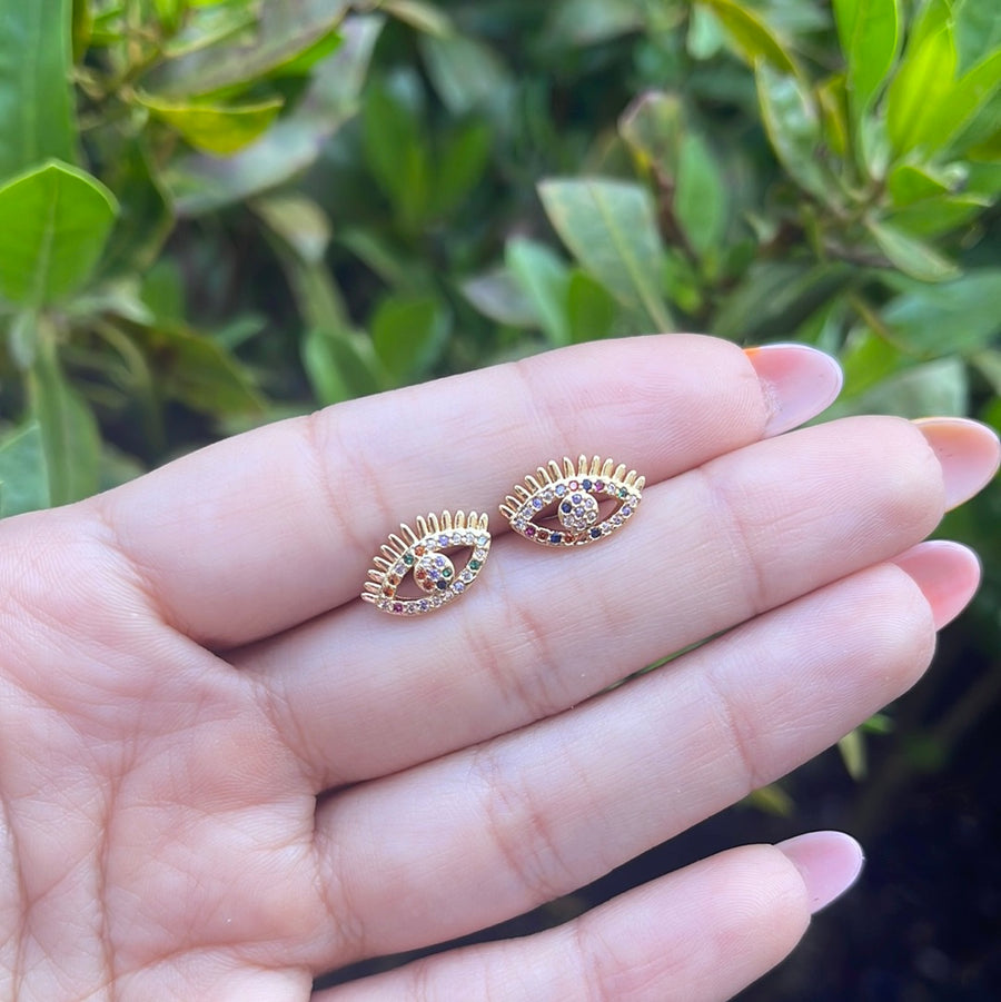 Color Crystals Earrings