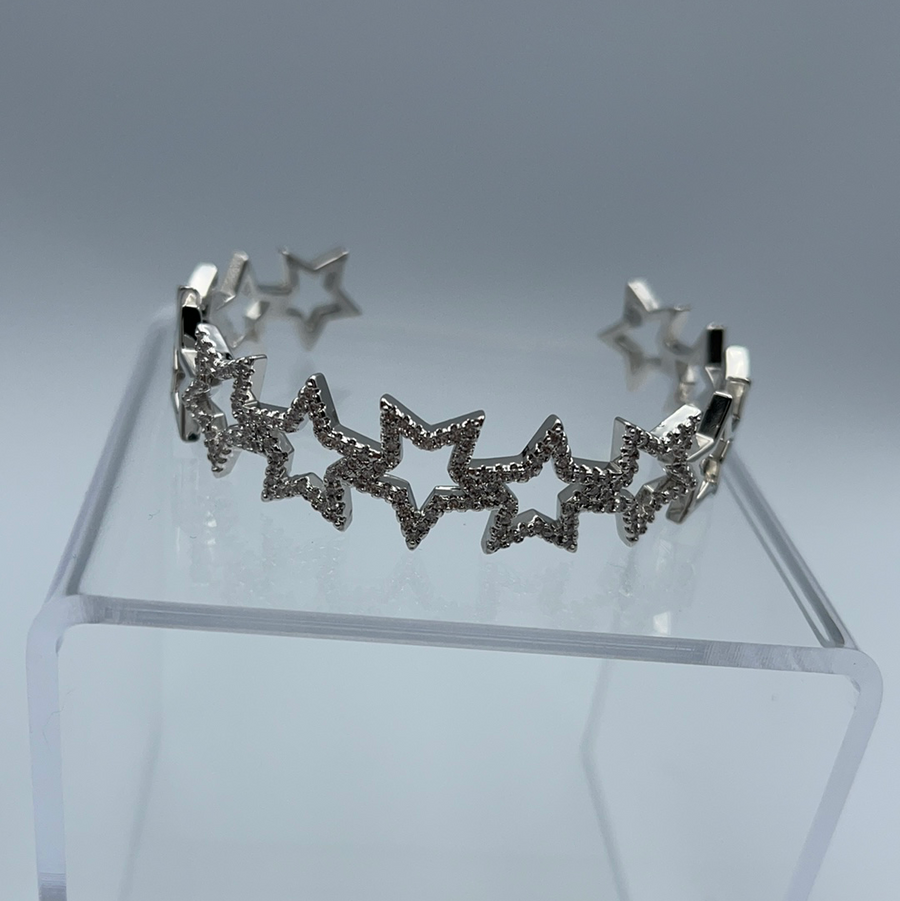 Stars Zirconium Cuff