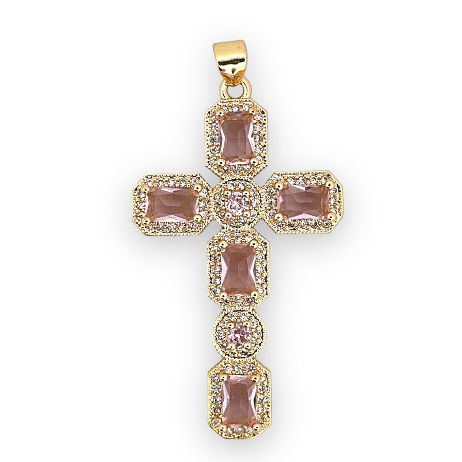 Fancy Cross Charm