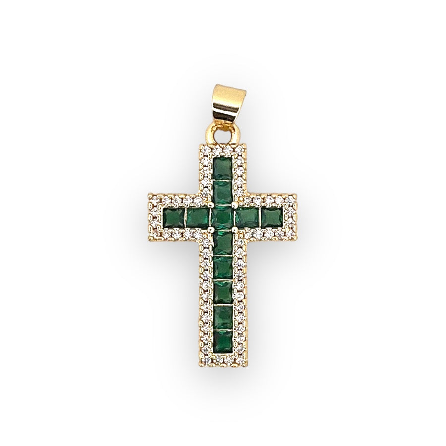 Color Cross Charm