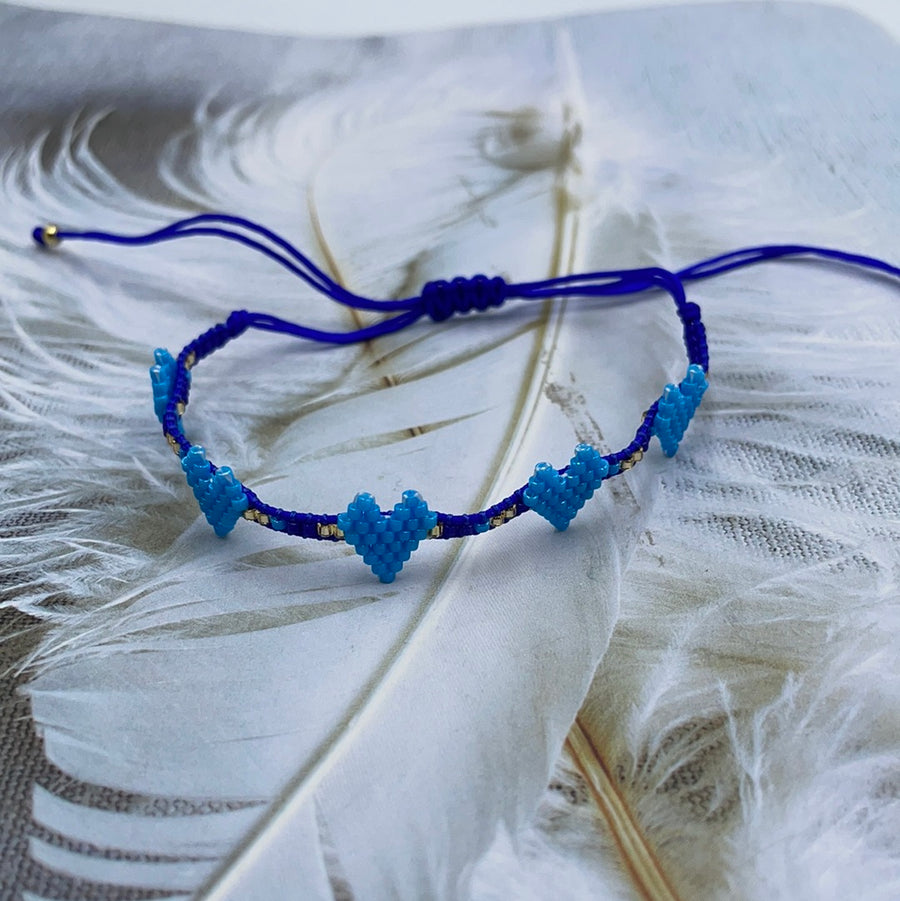 Little Hearts Beaded Bracelet