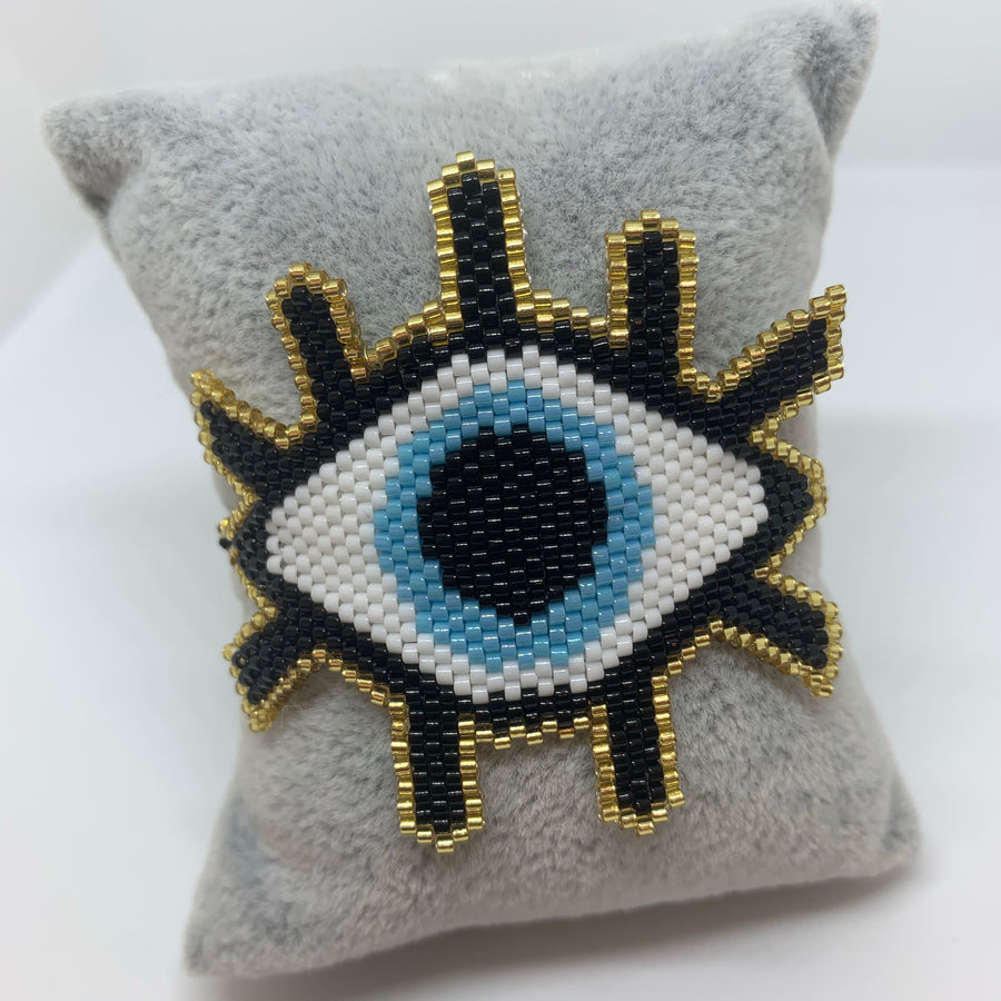 Big Evil Eye Bracelet