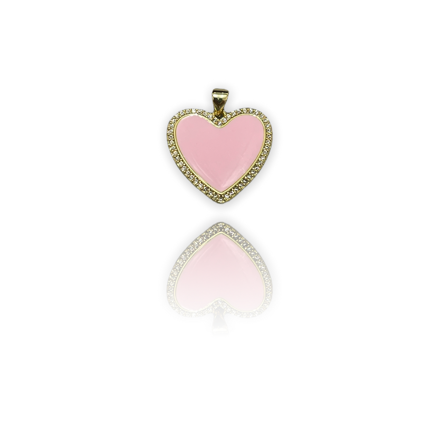 Frame Heart Charm